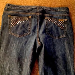 Great “ Michael Kor’s” Super Soft Studded Pocket Jeans